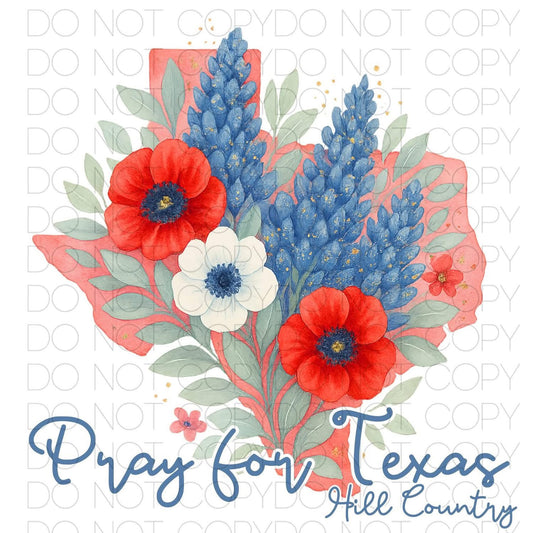 Praying For Texas Hill Country (Light)