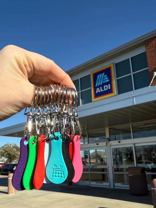 Sent At Random Aldi Keychain