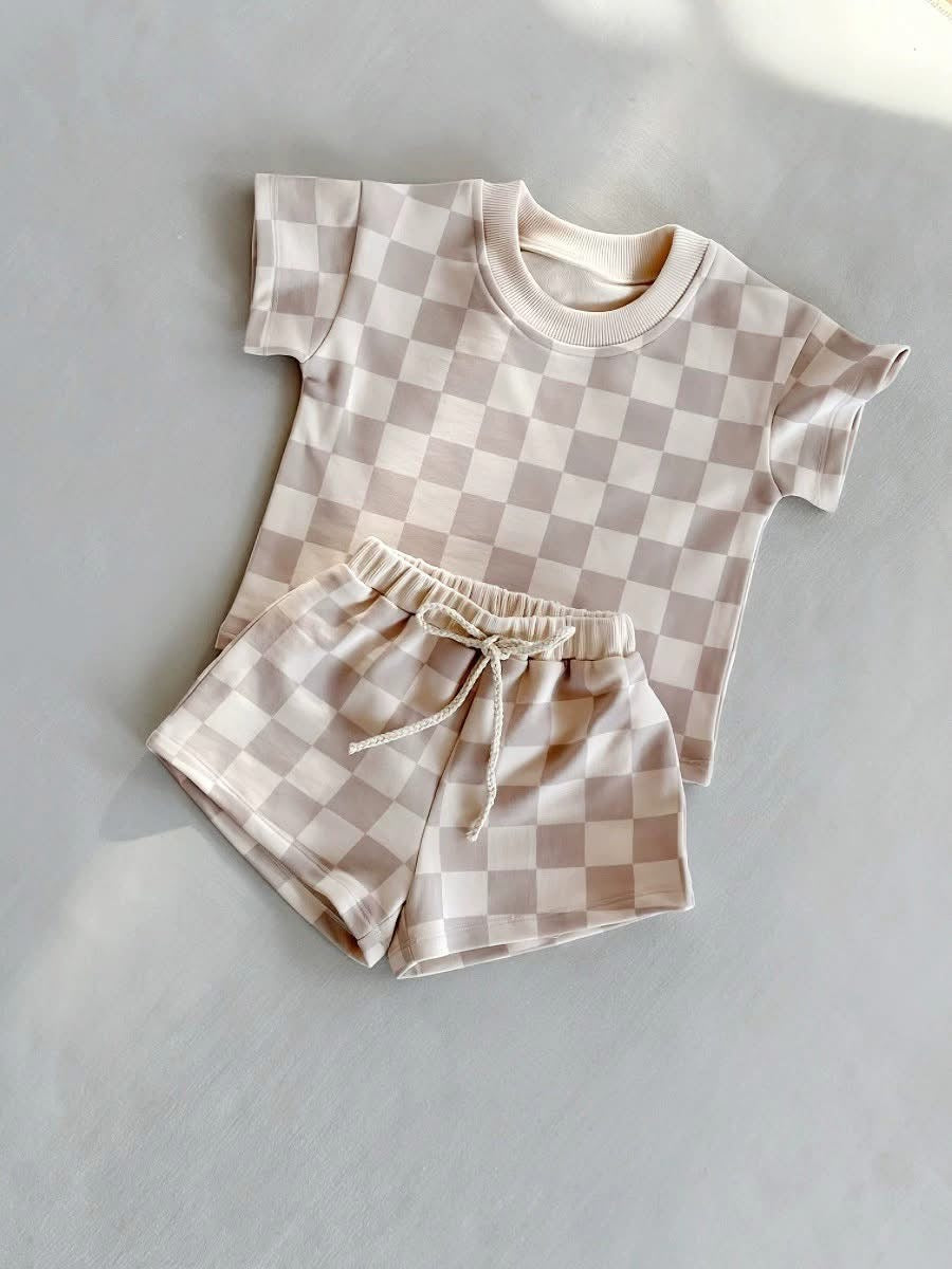 Checkered Kids Sets