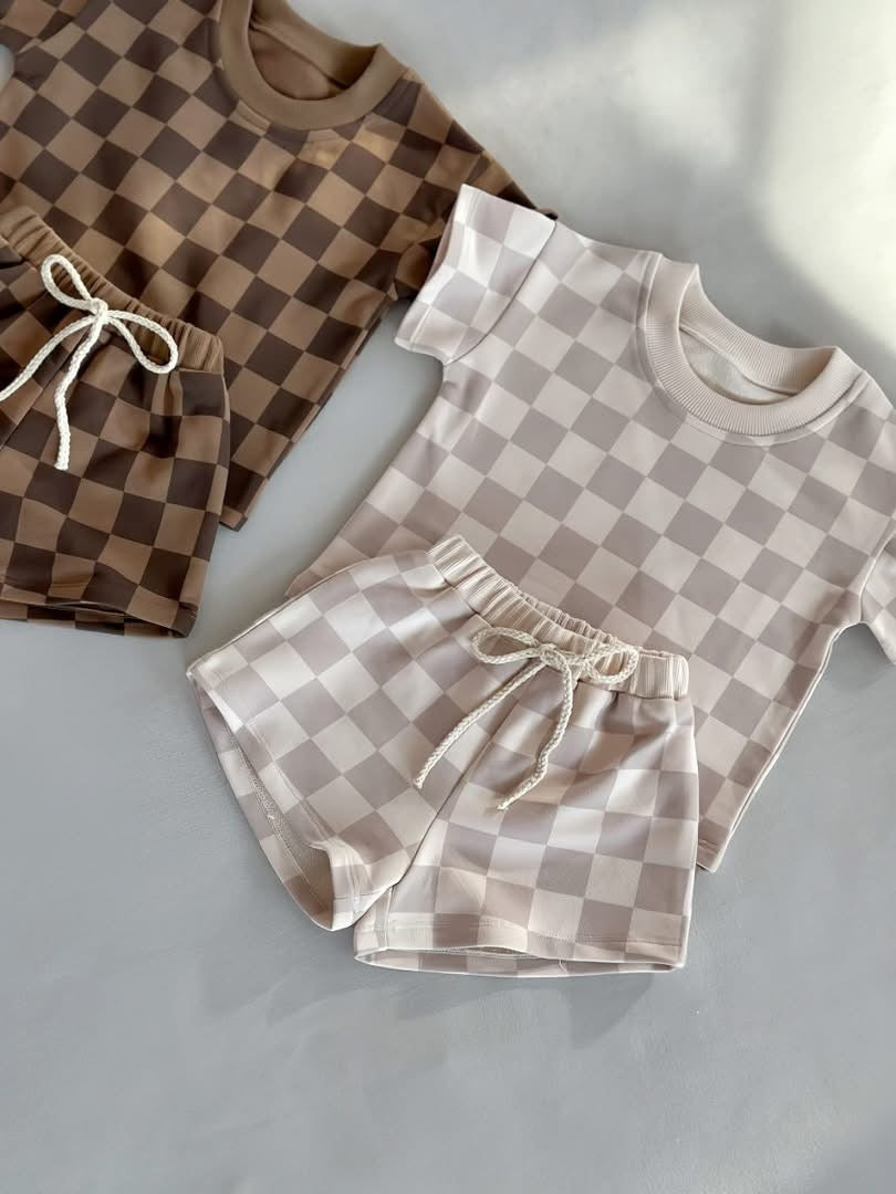 Checkered Kids Sets