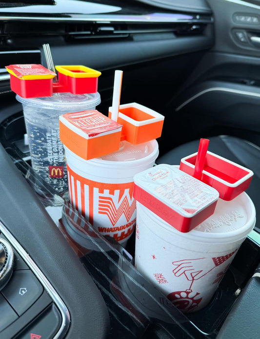 Sauce Straw Holders