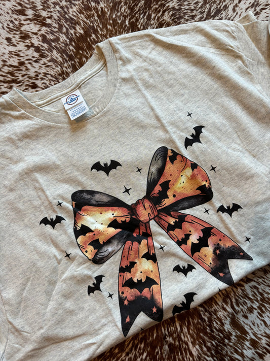 Bat Bow Tee