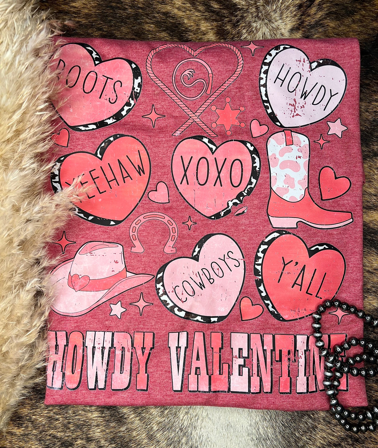 Howdy Valentine Collage