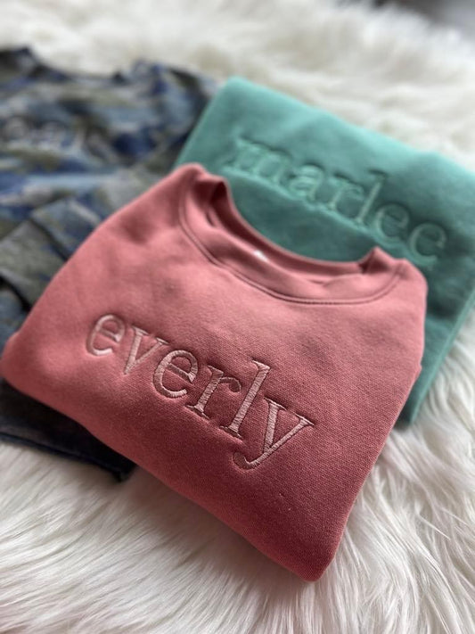 Custom Kids Crewnecks